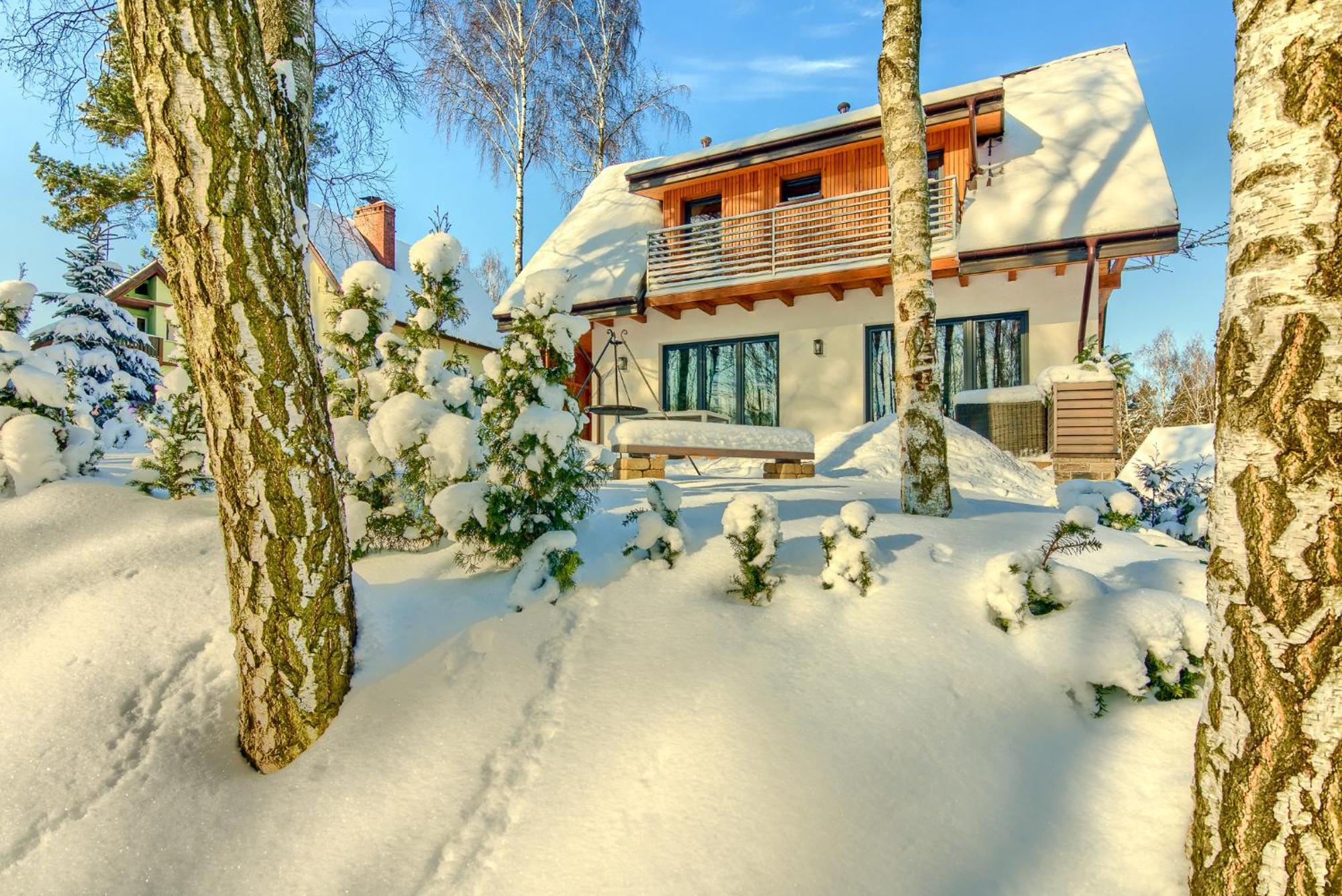 Mazursko - Komfortowe Domy 8 Osobowe Nad Jeziorem, Balia Lub Sauna Kretowiny Exterior photo